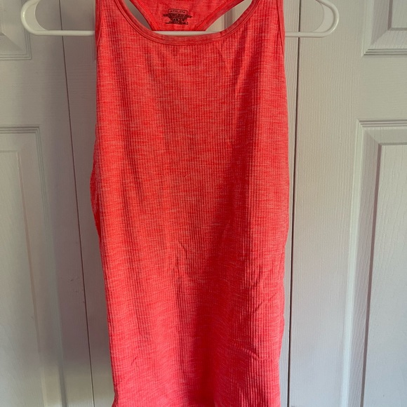 Neon orange athleta tank top - Picture 1 of 3